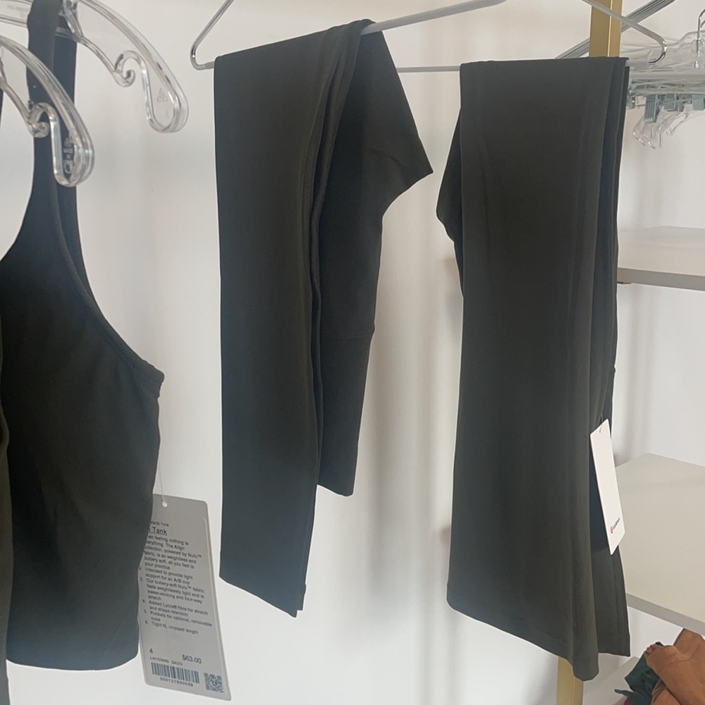BUNDLE NWT Lululemon Dark Olive Collection - Picture 5 of 17